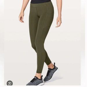 Lululemon Speed Up Tight
Leggings *Full-On Luxtreme 28"
Dark Olive Green Sz 6